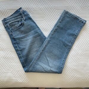 Joe’s Women’s 27 The OG Cara Jeans Cotton Ankle Classic Light Denim Button Fly